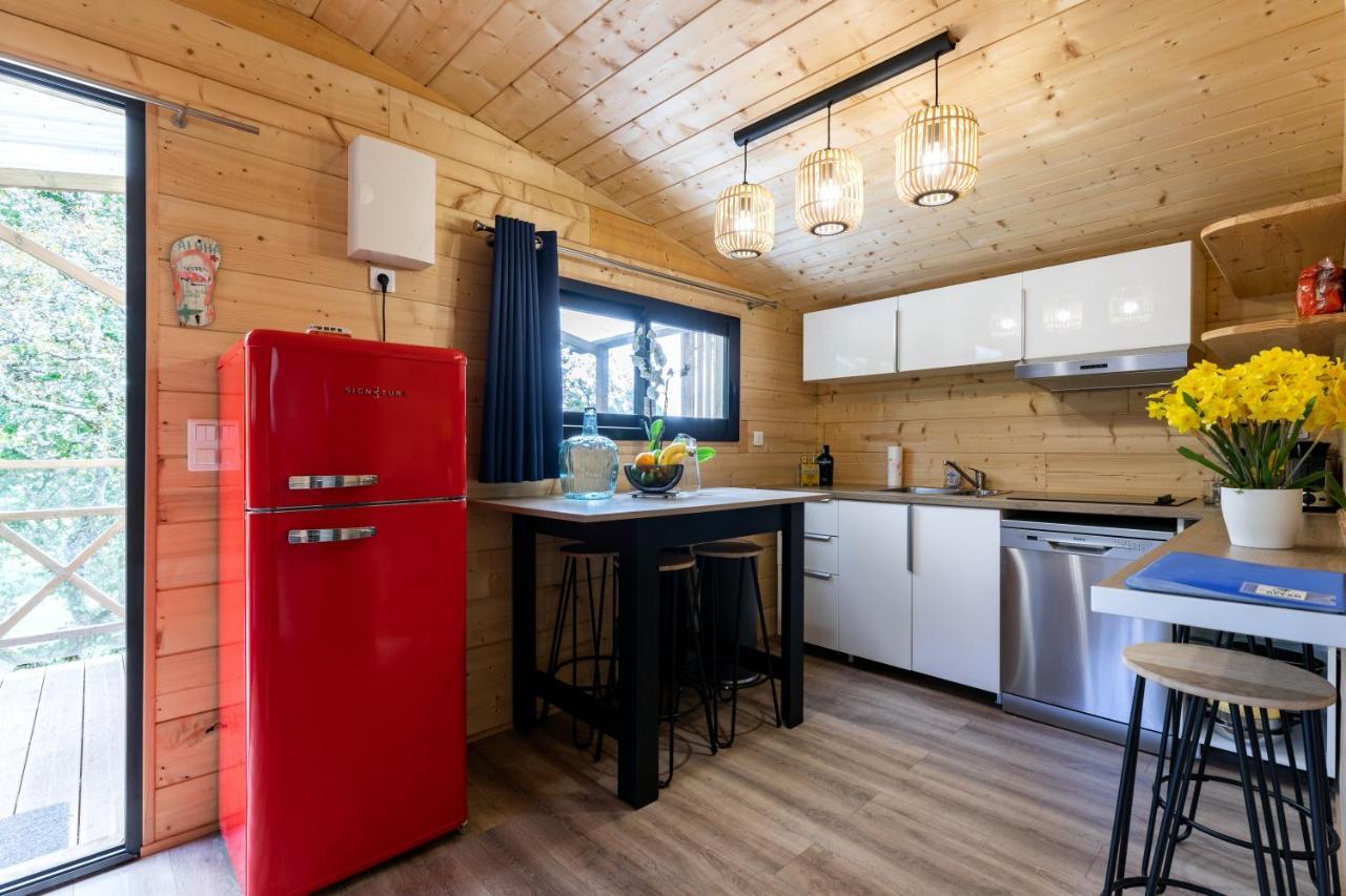 Cabane "Robinson" Dans Les Arbres De Nature Et Ocean A Cote De La Plage Мессанж Экстерьер фото