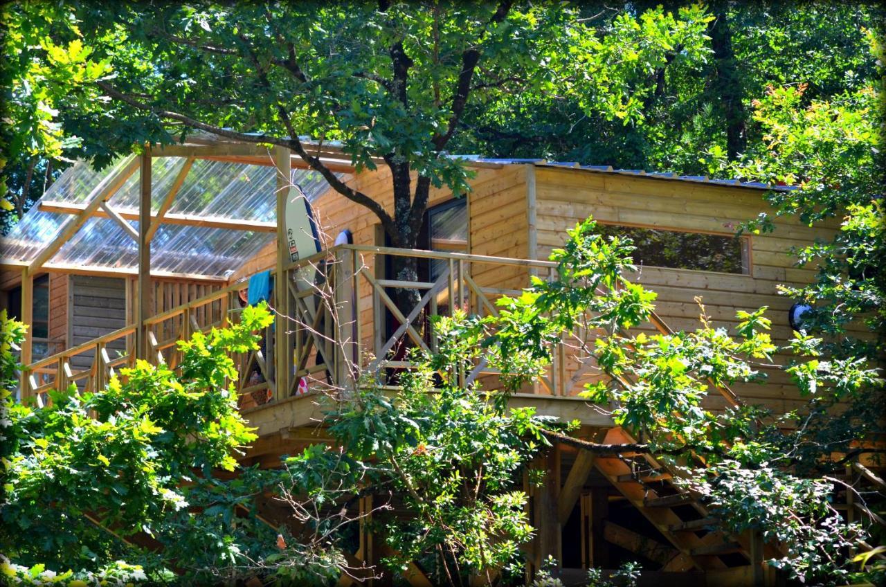 Cabane "Robinson" Dans Les Arbres De Nature Et Ocean A Cote De La Plage Мессанж Экстерьер фото